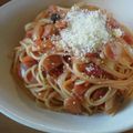 harumii's cooksnap of when they made 喫茶店風のナポリタン.