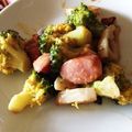 chamamaz's cooksnap of when they made 蓮根とブロッコリーの味噌マヨ♪.
