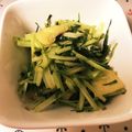 うーちゃん…ｽﾔｧ's cooksnap of when they made 簡単☆水菜と油揚げの煮びたし.