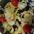 initiation's cooksnap of when they made のりとレタスのさっぱりポン酢サラダ.