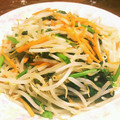 かずのりしお's cooksnap of when they made もやしとほうれん草とにんじんの野菜炒め.