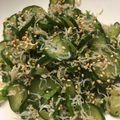 菜鳳子's cooksnap of when they made きゅうりとしらすのゴマ和え.