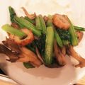 Bärlauch's cooksnap of when they made 小松菜とまいたけのペペロン.