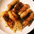 りんごぉぉぉ's cooksnap of when they made ケチャップが決め手！豚バラえのき巻き♫.