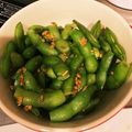 ♪めいちゃん♪'s cooksnap of when they made とまらない！もんじゃ屋さんのガリバタ枝豆.