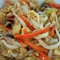 kyichikawa's cooksnap of when they made お野菜たっぷり♡和風味噌あんかけ肉めん.