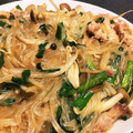 Hii＊'s cooksnap of when they made 簡単節約90円♡とろりんニラもやし春雨.