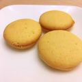 chika91chi's cooksnap of when they made 全卵ラングドシャ風チョコサンドクッキー.