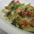 ikaemi's cooksnap of when they made トマトと卵のふわふわ炒め♪.