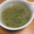 さらつむとし's cooksnap of when they made レタスと豆苗のコンソメスープ.