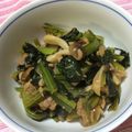 べーなー。's cooksnap of when they made 小松菜シメジとシーチキンの醤油炒め.
