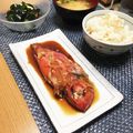 ぴのさんさん's cooksnap of when they made 金目鯛　魚の煮付け.