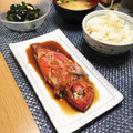 ぴのさんさん's cooksnap of when they made 金目鯛　魚の煮付け.
