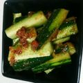 ぱにぱる's cooksnap of when they made きゅうりの梅と鰹節としそ和え.