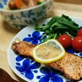 ジュスカ's cooksnap of when they made 鮭のソテー☆レモンバターソース♪.