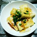 クック2CVDAM's cooksnap of when they made 豆腐のムニエル　にんにくバター醤油で♪.