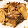 ○いくちゃん○'s cooksnap of when they made 長芋と豚肉の甘辛炒め.