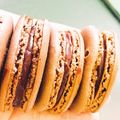eqri's cooksnap of when they made 初心者トライ✤チョコマカロン パリジャン.