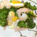 卵せんべい's cooksnap of when they made 海老とブロッコリーのサラダ.