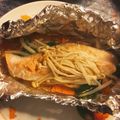 クック72CJM9☆'s cooksnap of when they made 鮭のしょうゆバターホイル焼き.