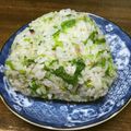 卵せんべい's cooksnap of when they made こんぶ茶おむすび〜水菜とごま〜.