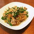 Cgeko's cooksnap of when they made 【甘辛】野菜たっぷりチャプチェ♬.