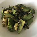 Yokchina's cooksnap of when they made アボカドとひじきの柚子胡椒サラダ.