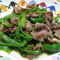 machi5111's cooksnap of when they made 簡単！うまし！ピーマンと牛肉の和え物.