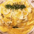 ぱちゃママ's cooksnap of when they made 簡単フワトロ✨バター醤油の和風オムライス.