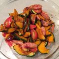 miporinn☆'s cooksnap of when they made 南瓜とズッキーニのイタリアン焼浸し.