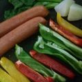 ふぁんたにゃん's cooksnap of when they made ジョンソンヴィルと夏野菜のBBQ.