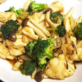 マカロニ公爵's cooksnap of when they made 鶏もも肉とシメジの豆板醤炒め♪.