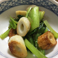 mantacarp's cooksnap of when they made 小松菜とちくわの和風炒め.