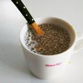 choco831's cooksnap of when they made チアシード入り☆きな粉ホットドリンク.