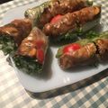 PicoTX's cooksnap of when they made 豚肉で作る！野菜たっぷり生春巻き.