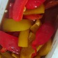 おけ～はん's cooksnap of when they made レンジで皮むき☆簡単パプリカのマリネ.