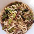 ｈｕｉｌｉｊｉａ's cooksnap of when they made ひき肉とほうれん草のあんかけうどん.
