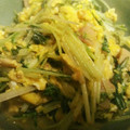 ちむチャン's cooksnap of when they made 水菜とベーコンと卵のオイスター炒め.