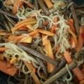 ナガサキさん's cooksnap of when they made わらびのピリ辛炒め.
