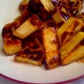 凸凹道's cooksnap of when they made 油で揚げない大学芋♪.