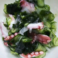 クック8W4H9J☆'s cooksnap of when they made タコとわかめの酢の物.