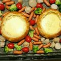 みなみ野チャリダー's cooksnap of when they made 最後の最後までおいしいチーズフォンデュ♪.
