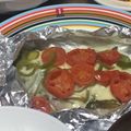 にゃんちゅう02's cooksnap of when they made 豚肉の大葉とチーズのホイル焼き.