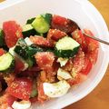 はなちャん's cooksnap of when they made ★トマトとキュウリの中華風サラダ.