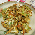 ＊たっつー＊'s cooksnap of when they made *新玉ねぎと小女子のかき揚げ*.