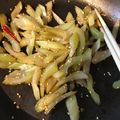 ＊Kyon＊'s cooksnap of when they made セロリのきんぴら.