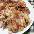 あおいたまご's cooksnap of when they made 包丁不要！豚こま切れと長いも手ごねバーグ.