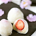 mami323's cooksnap of when they made 簡単 柔らか苺大福 いちご大福.