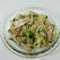 めめっち３'s cooksnap of when they made 簡単シャキッと☆もやしときゅうりのナムル.