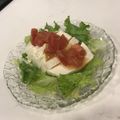 ３６５日の彩り皿's cooksnap of when they made 梅トマトソースがけ・豆腐のサラダ♪.